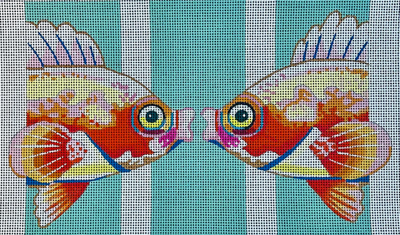 Kissing Fish Colors of Praise