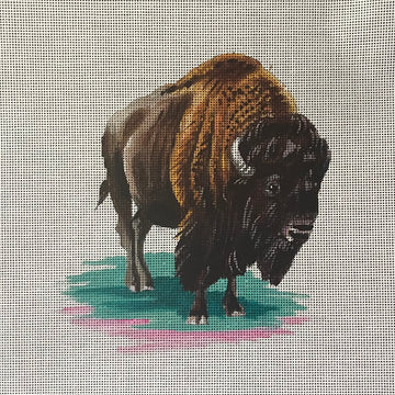 Bison Pillow Colors of Praise