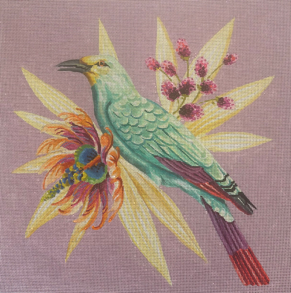 Elegant Bird Lavender Colors of Praise