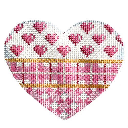 Pink Hearts Plaid-Lattice Associated Talents