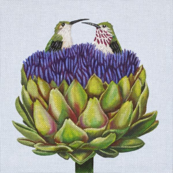 Artichoke and Hummers Vicky Sawyer