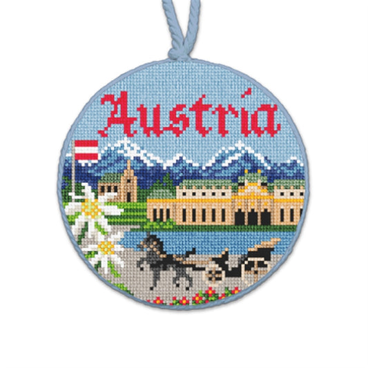 Austria Ornament Needlepaint