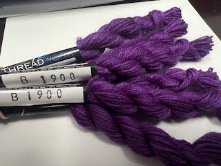 B1900 Hyacinth Bisous Overdyed Threadworx