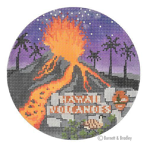 Hawaii Volcanoes Travel Round Burnett and Bradley