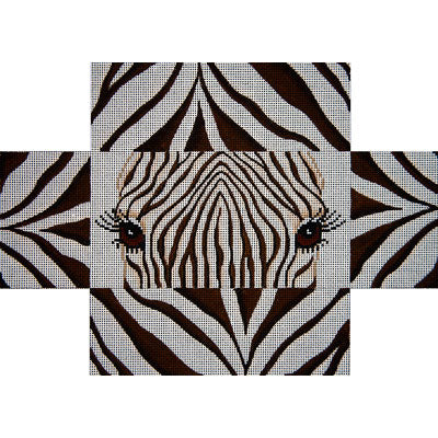 Zebra Eyes and Skins Brick Cover