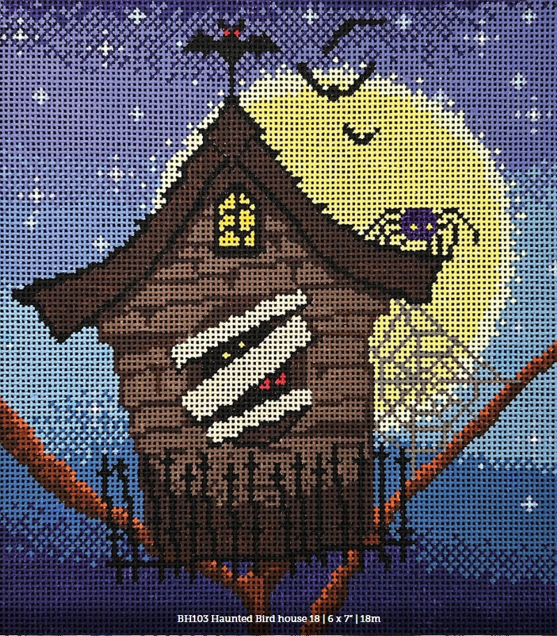 Haunted Bird House Flying Stitches