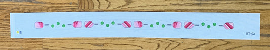 Pickleball Belt - Pink Paddles Lauren Bloch