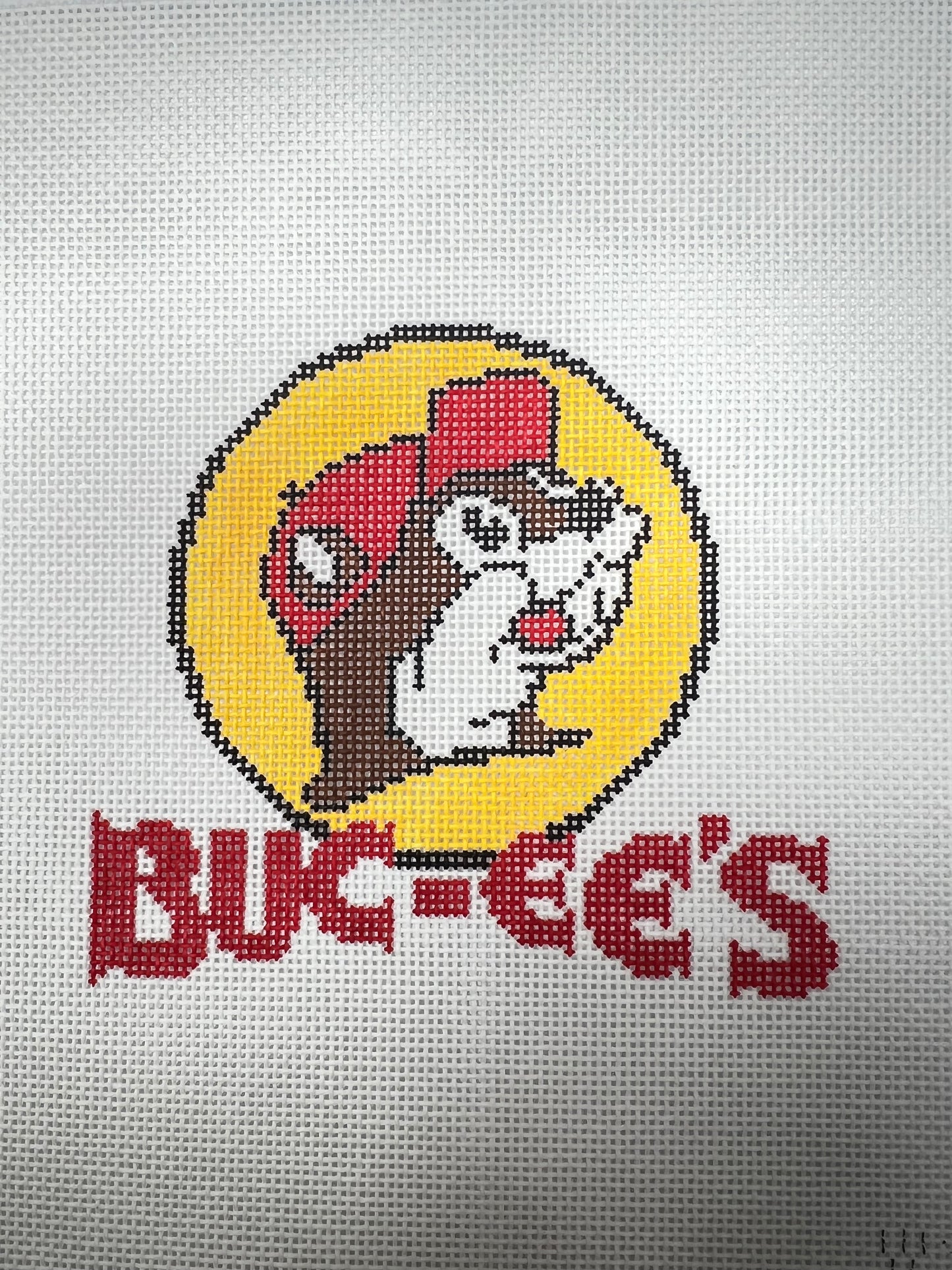 Buc-ee's Round Wipstitch