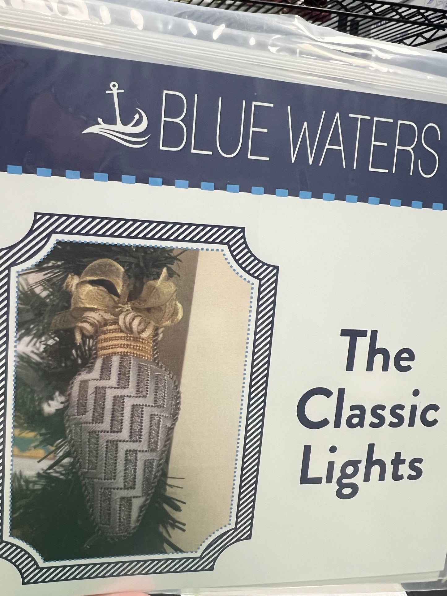 Classic Bulb Silver Blue Waters