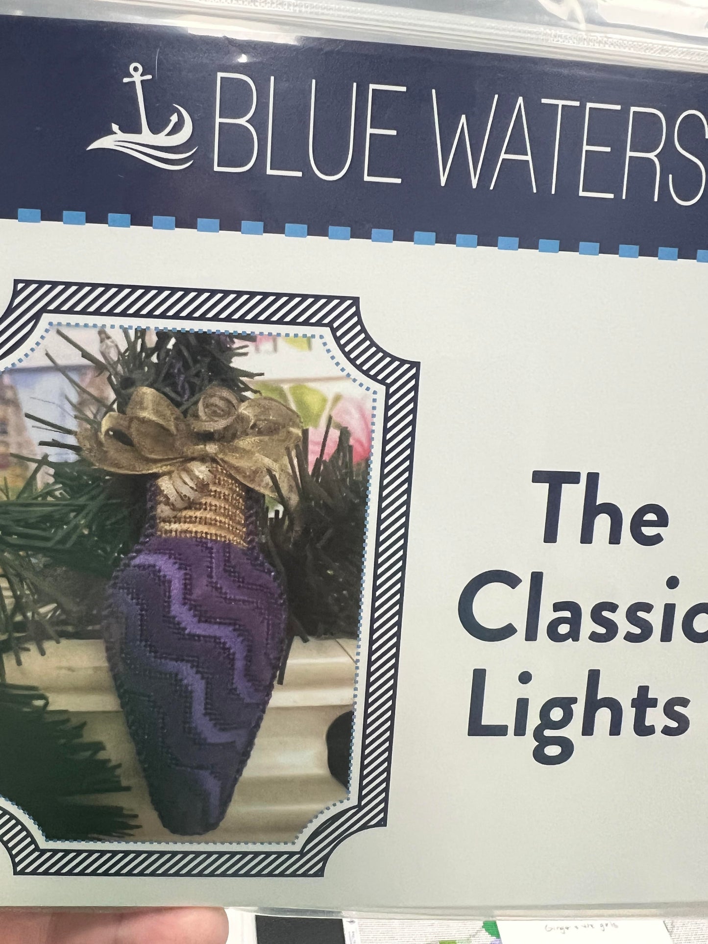 Classic Bulb Eggplant Blue Waters