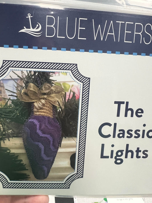 Classic Bulb Eggplant Blue Waters