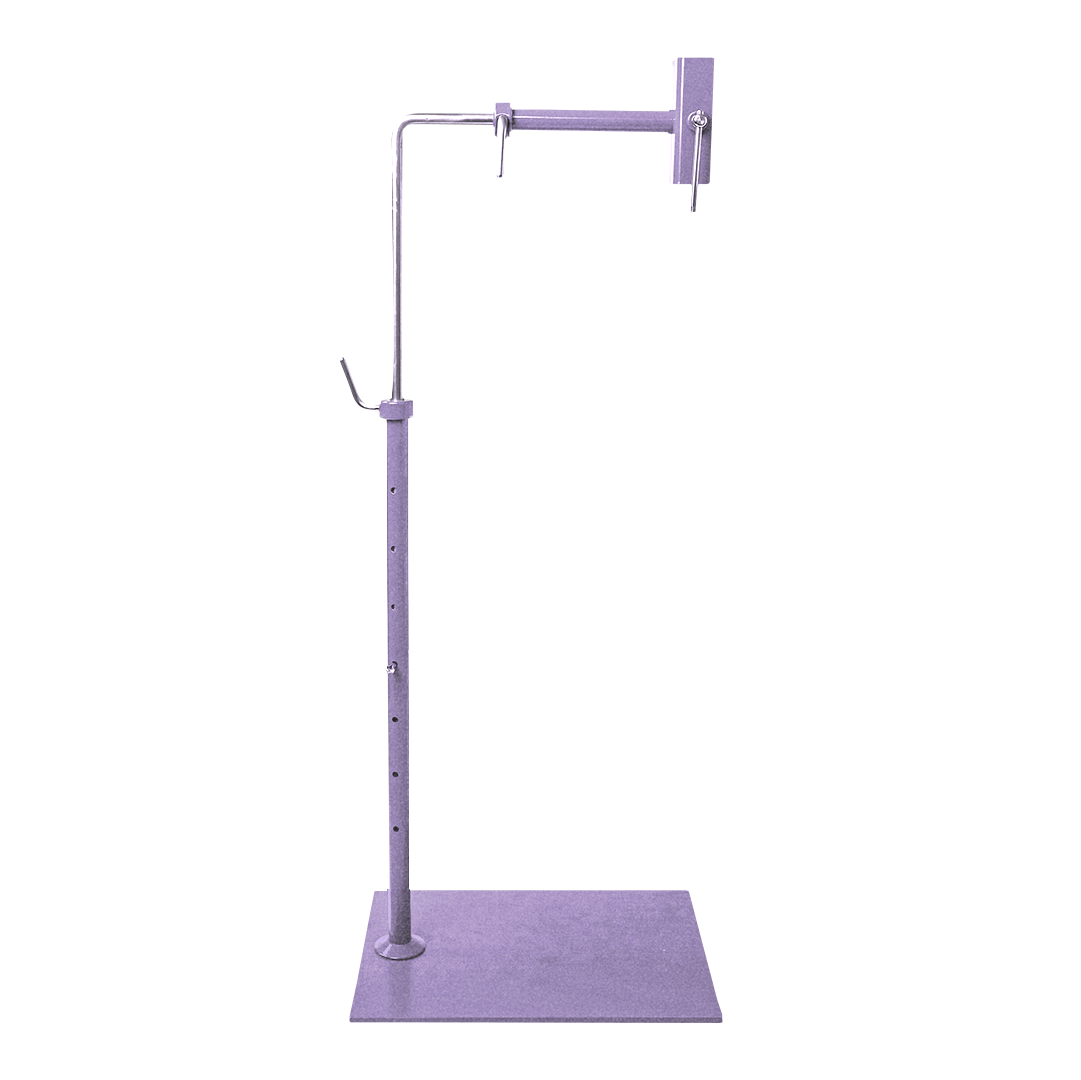 Lowery Workstand Colored Blackberry Pearl With Daisy Dish