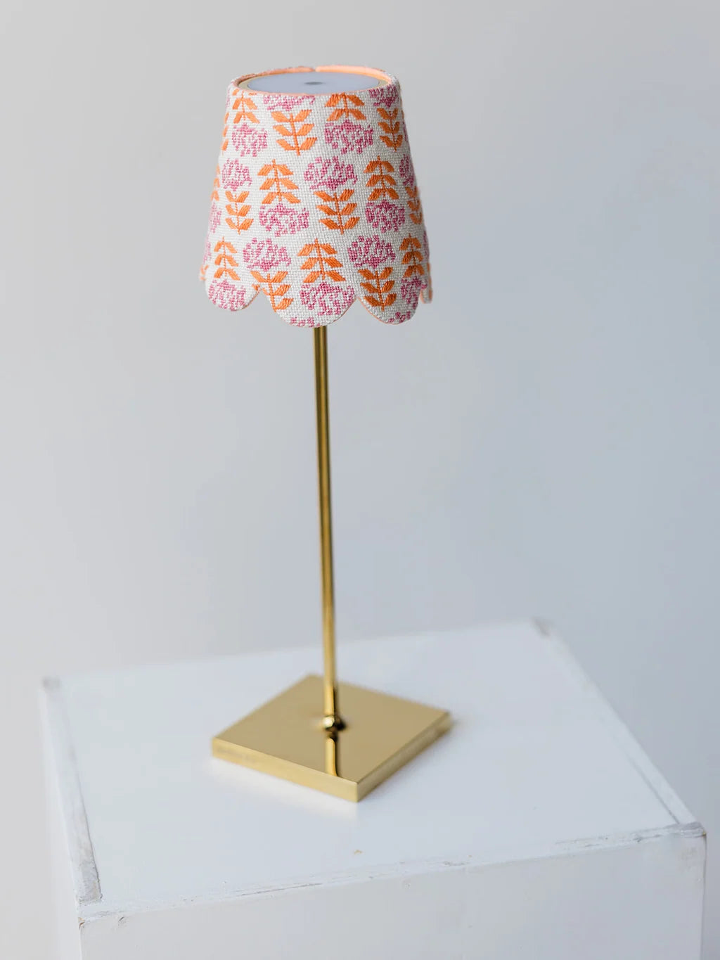 Blocked Begonia Lampshade Penny & Penny