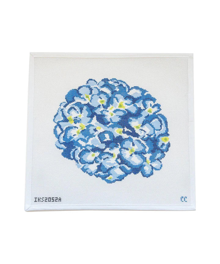 Blue Hydrangea Initial K