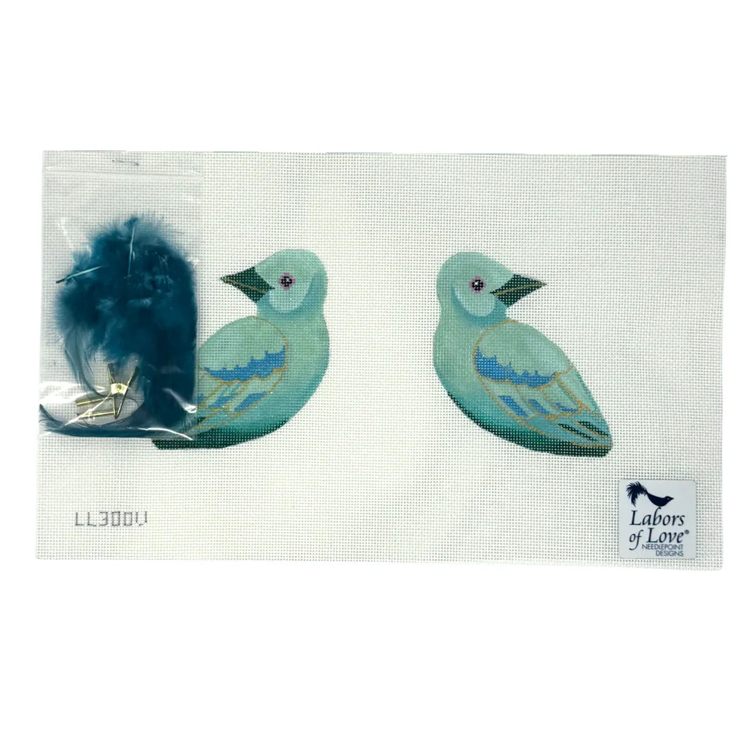 Blue Tanager Canvas Labors of Love LL300U