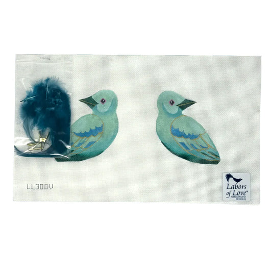 Blue Tanager Canvas Labors of Love LL300U