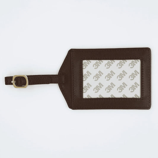 Brown Luggage Tag Leather Tilli Tomas