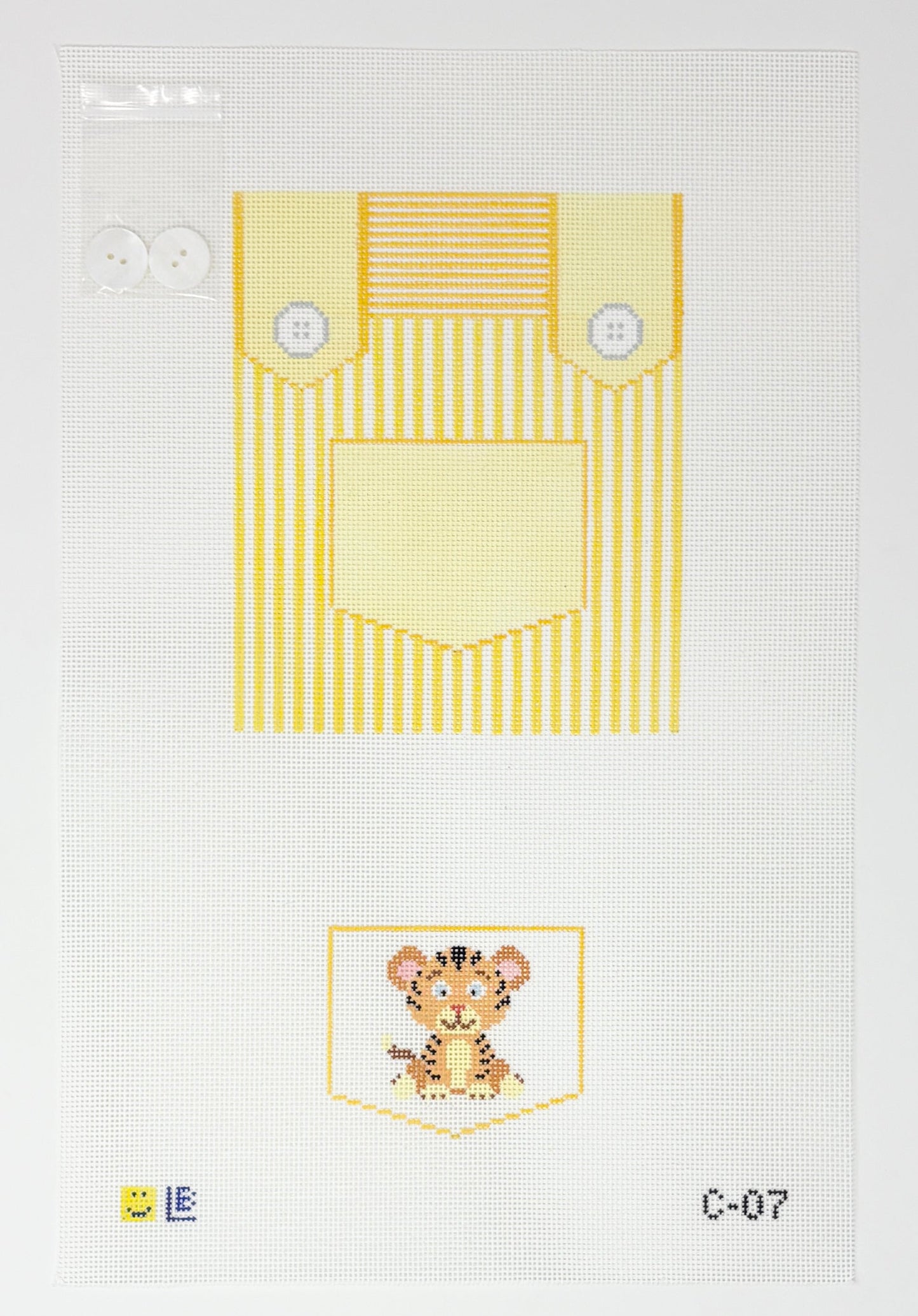 Overalls - Yellow, Tiger