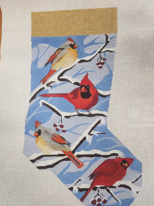 Cardinal Stocking Melissa Prince