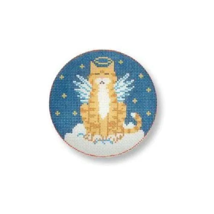 Wishful Angel Cat Ornament by Cecilia Ohm Eriksen