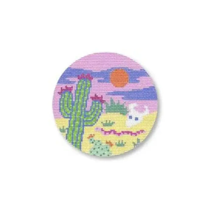 Snake in the Desert Ornament by Cecilia Ohm Eriksen