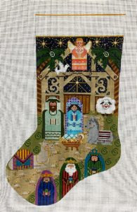 Danji Designs Nativity Stocking