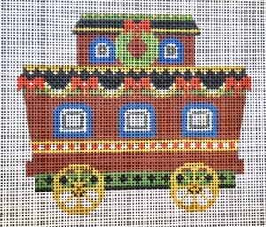 Danji Designs Christmas Wreath Caboose