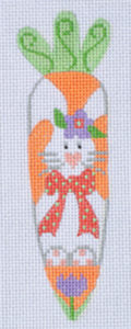 Danji Designs Bunny with Flower Carrot