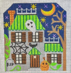 Danji Designs Green & Grey Haunted House