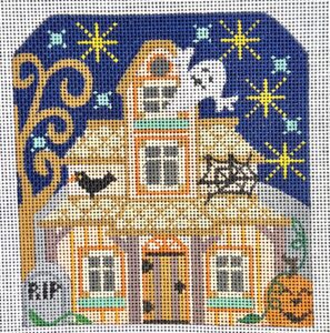 Danji Designs Peach & Tan Haunted House