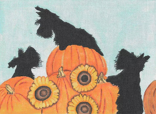 Scottish Terriers Halloween CL105