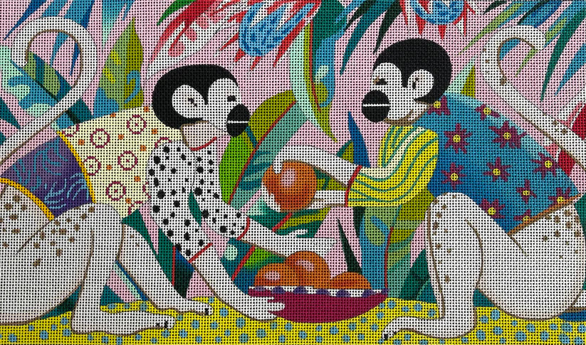 Double Monkey Clutch Colors of Praise