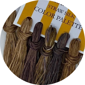 Straw Silk Fawny Tawny Color Palette