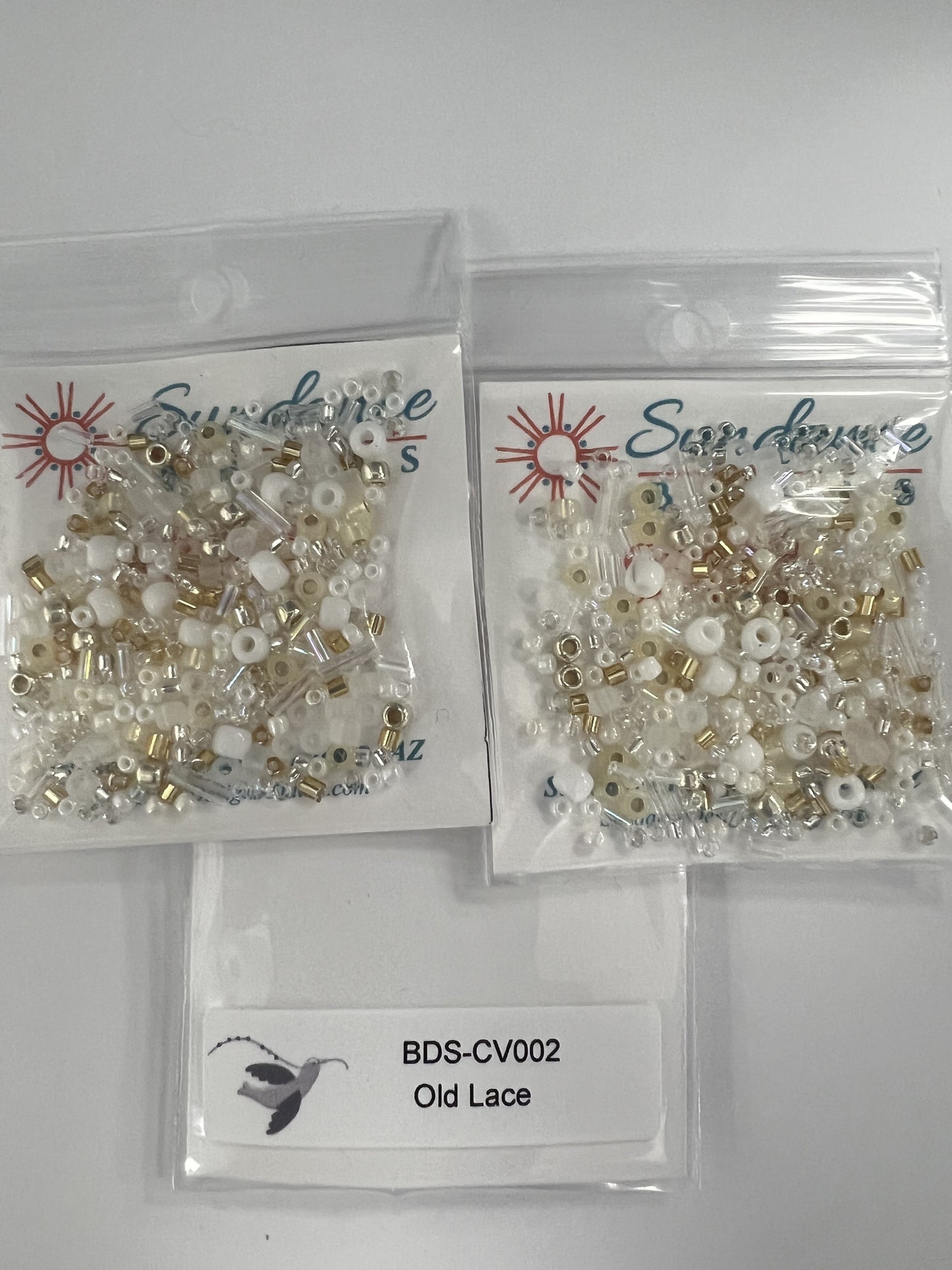 Sundance Assorted Bead Pack Old Lace