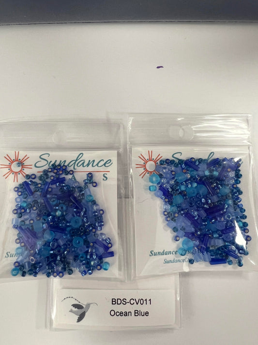 Sundance Assorted Bead Pack Ocean Blue