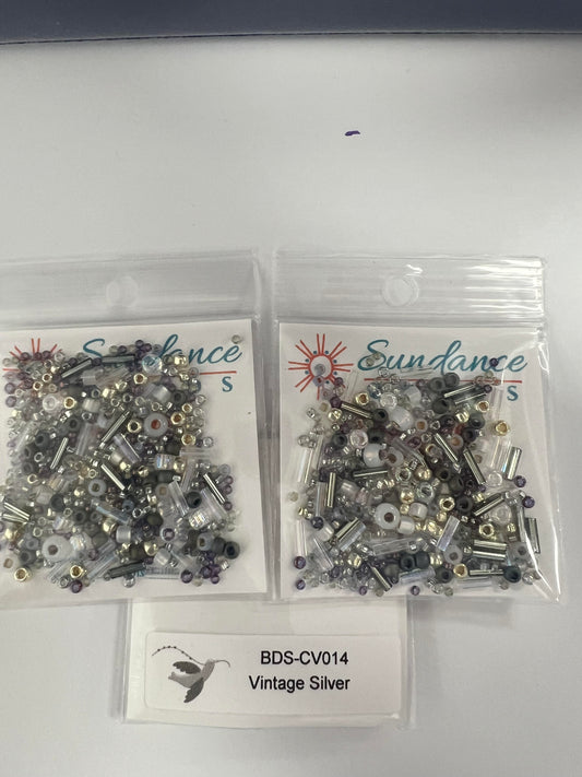 Sundance Assorted Bead Pack Vintage Silver