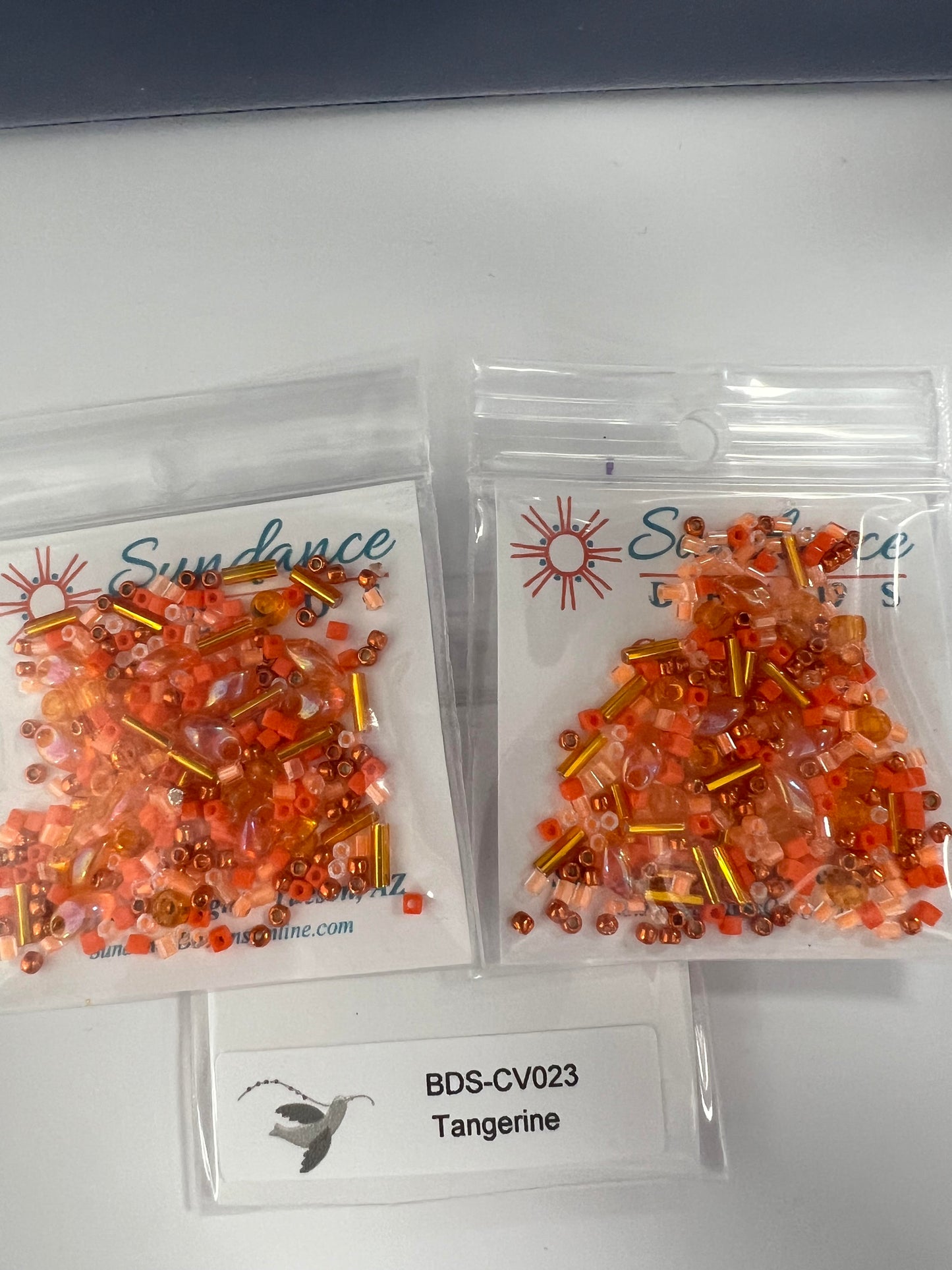 Sundance Assorted Bead Pack Tangerine