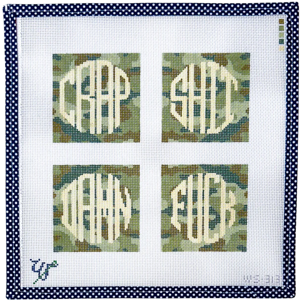 Camo Dirty Coasters Wipstitch