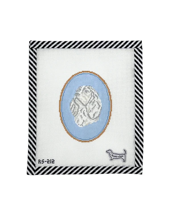 Cavalier King Charles Spaniel Cameo Rooney and Stitch