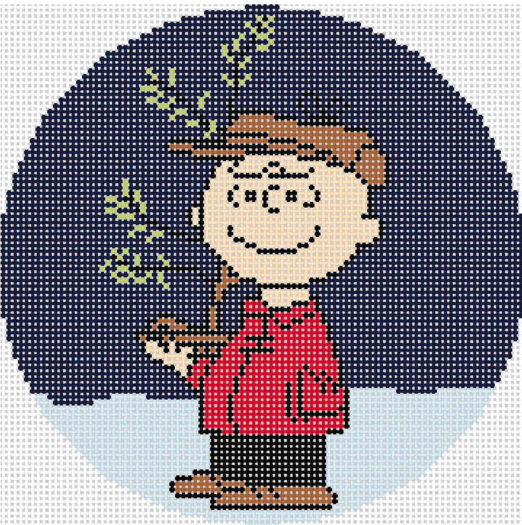 Peanuts Charlie Brown Holding Tree