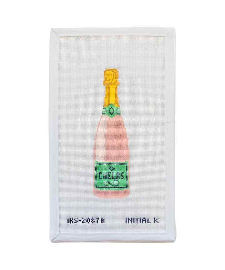 Cheers Champagne Ornament Initial K Studio