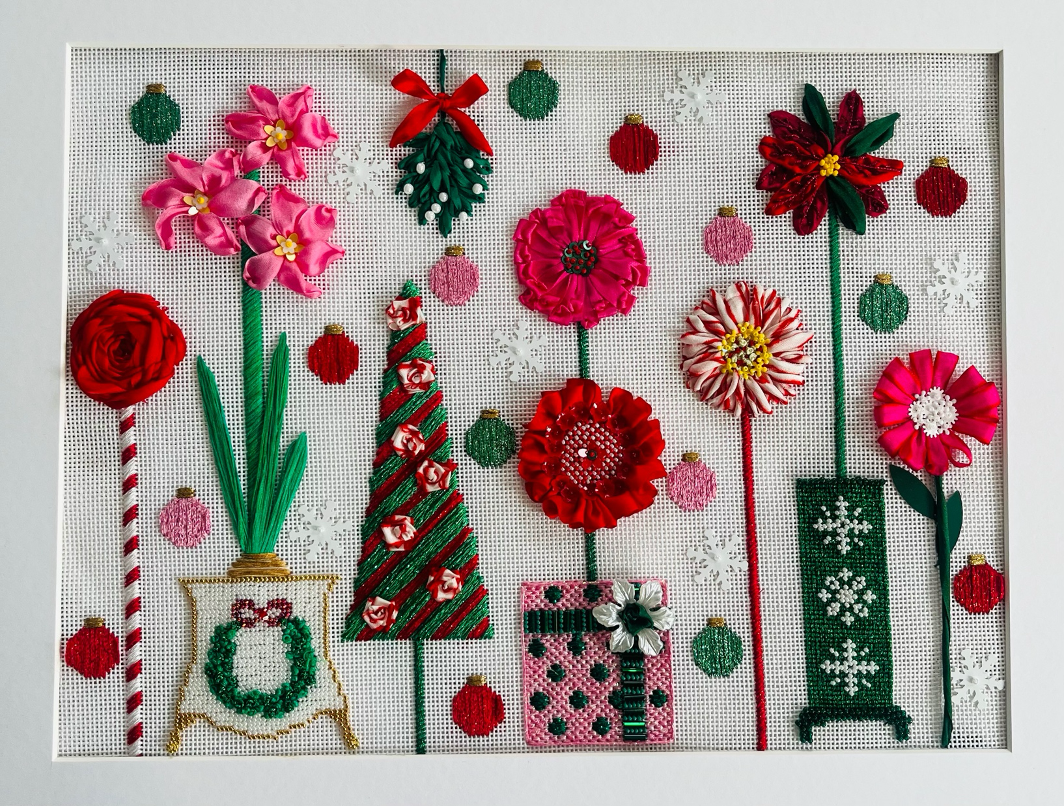 Christmas Lollipop Garden Ribbon Class