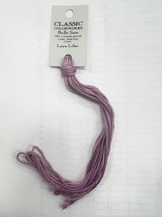 Lara Lilac Classic Colorworks Belle Soie