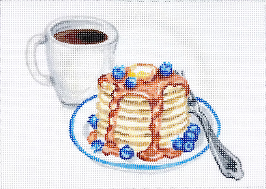 Coffee & Blueberry Pancakes Shanna Masters