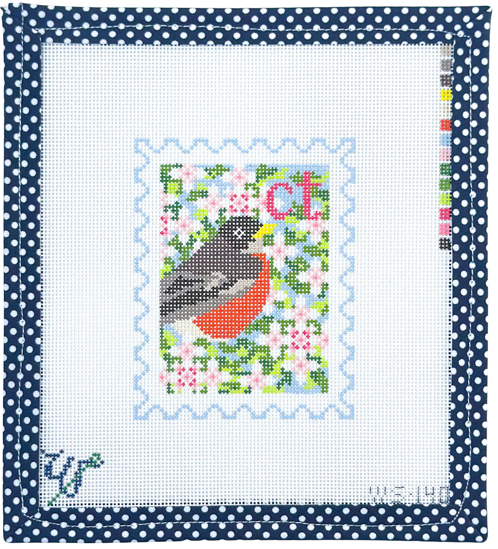 Connecticut Stamp Wipstitch