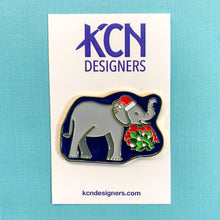 KCN Holiday Elephant Magnet