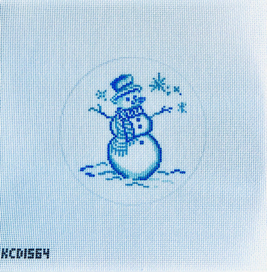 KCN Blue Snowman Ornament KCD1564