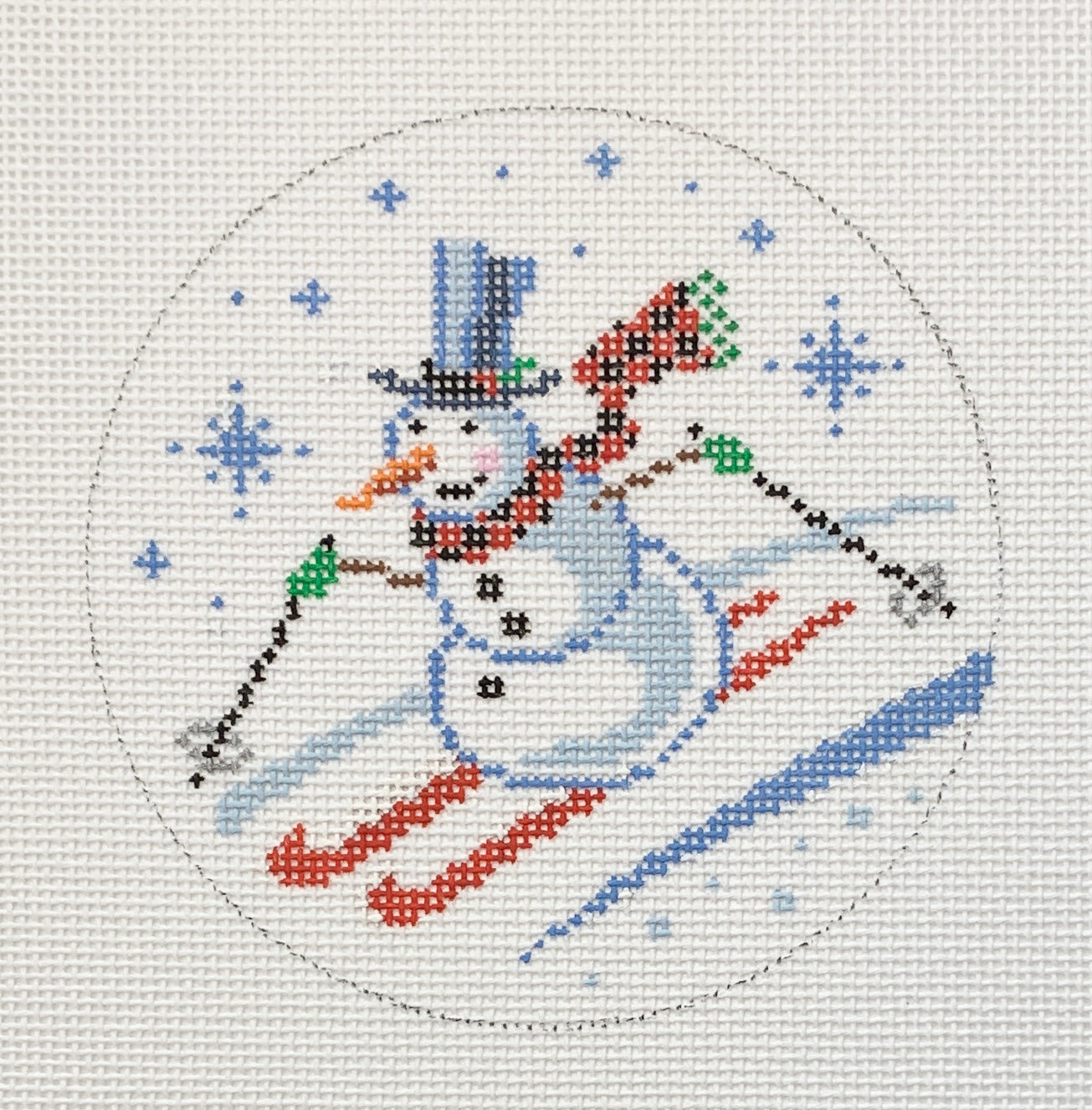 Frosty Loves Skiing