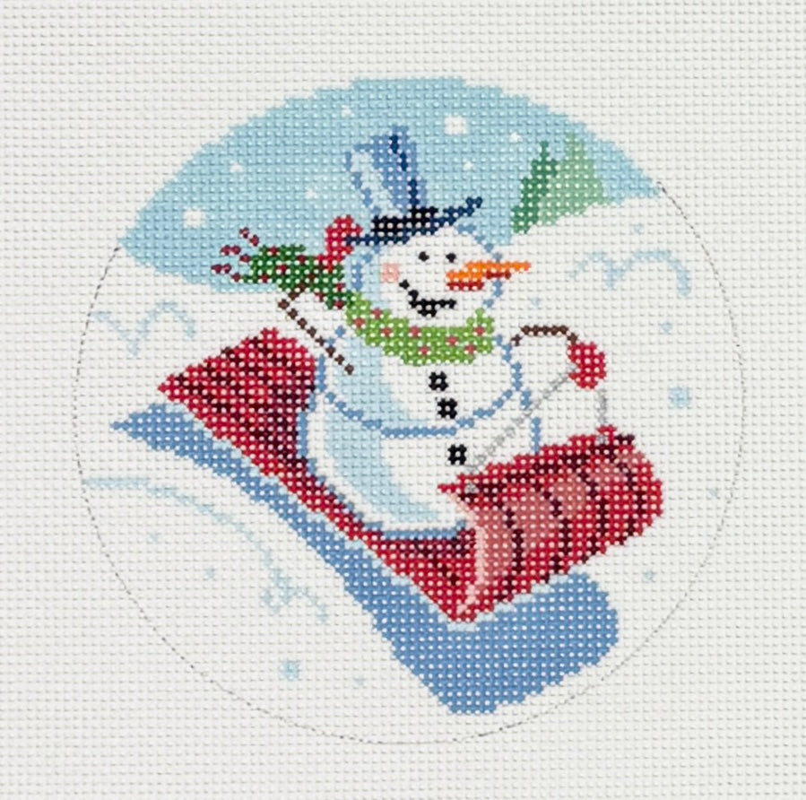 Frosty Loves Tobogganing