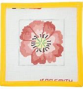 Dazzle Flower Coaster Coral Jean Smith